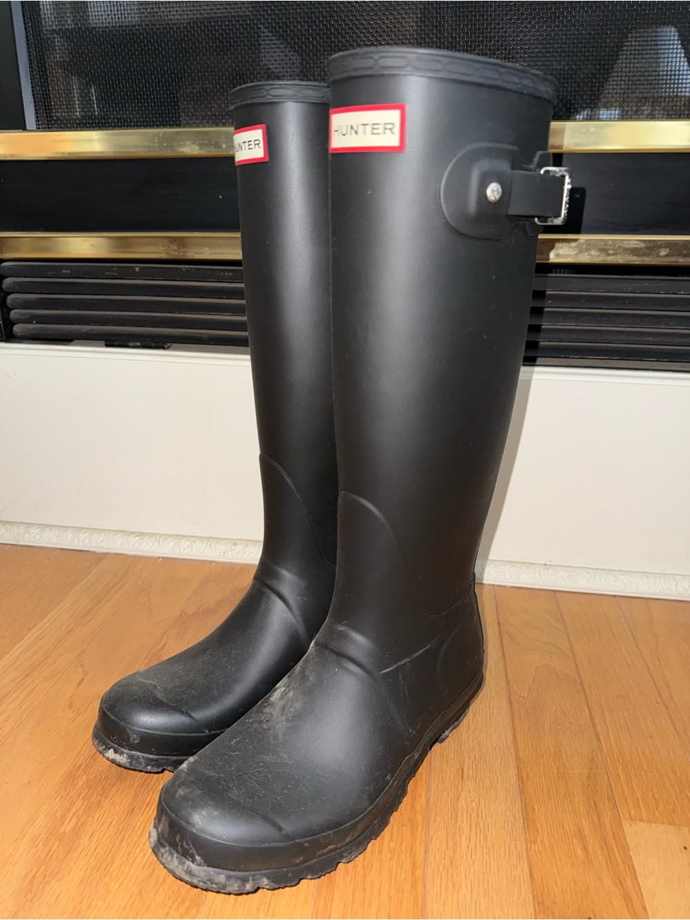 Hunter Black Rubber Rain Boot Insole (UK 5 / US 7)